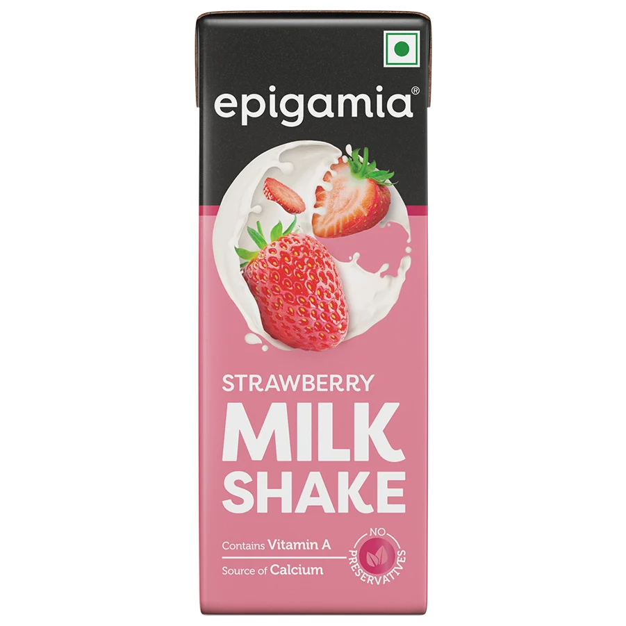 Epigamia Strawberry Milkshake