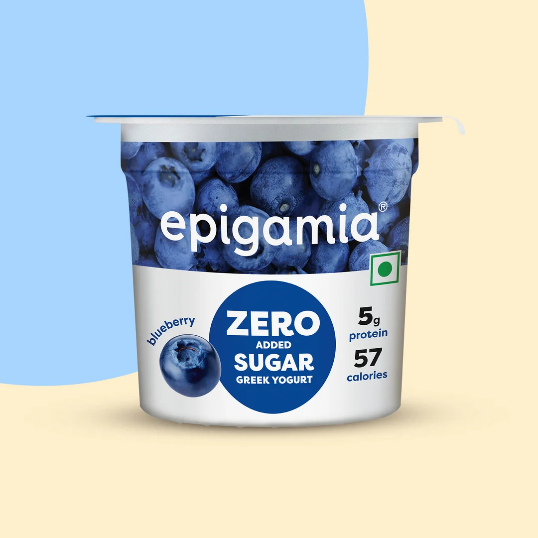 Epigamia Greek Yogurt — Blueberry